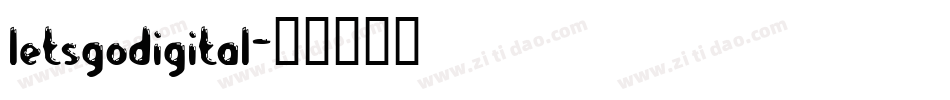 letsgodigital字体转换
