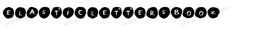 ElasticLettersBook字体转换