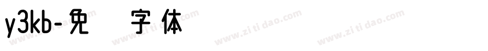 y3kb字体转换