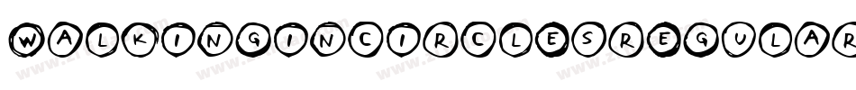 WalkingInCirclesRegular-rmyB字体转换