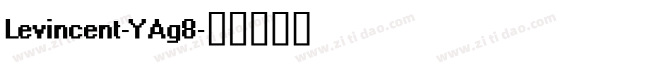 Levincent-YAg8字体转换
