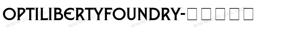 OPTILibertyFoundry字体转换