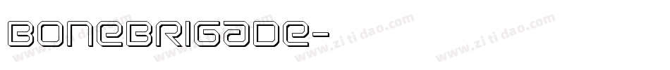 BoneBrigade字体转换