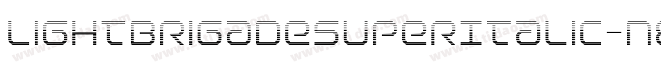 LightBrigadeSuperItalic-n8z1字体转换