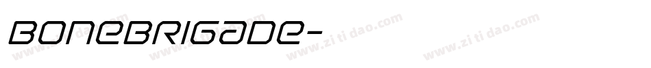 BoneBrigade字体转换