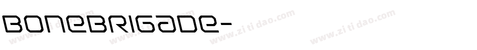 BoneBrigade字体转换