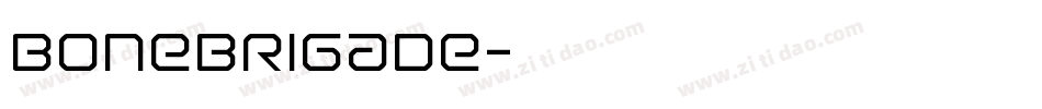 BoneBrigade字体转换