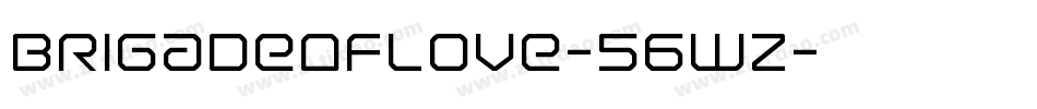 BrigadeOfLove-56Wz字体转换