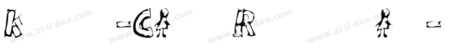 Kidy-CapsRegular字体转换