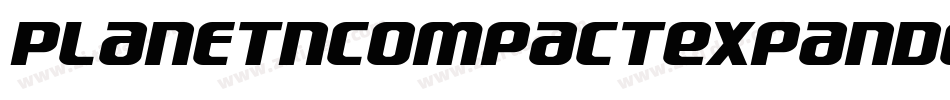 PlanetNCompactExpandedItal-l1qq字体转换