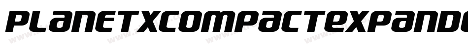 PlanetXCompactExpanded-RmwE字体转换