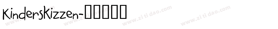 Kinderskizzen字体转换