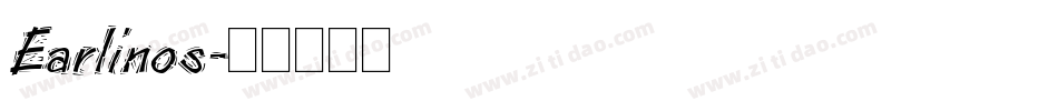 Earlinos字体转换