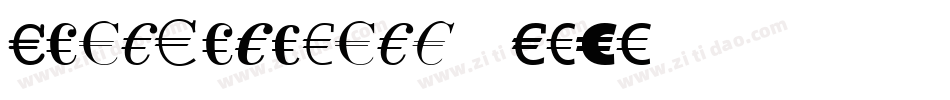 ATripToParis-ev93字体转换