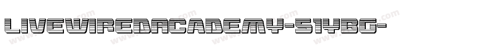 LivewiredAcademy-51yBG字体转换