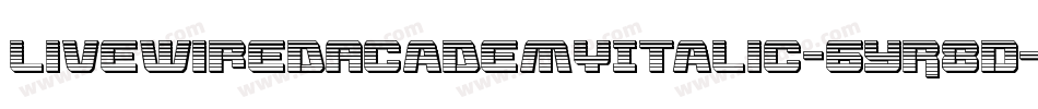LivewiredAcademyItalic-6YR8D字体转换