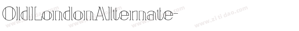 OldLondonAlternate字体转换