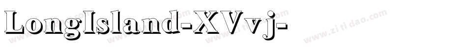 LongIsland-XVvj字体转换