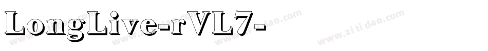 LongLive-rVL7字体转换