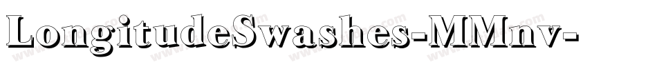 LongitudeSwashes-MMnv字体转换