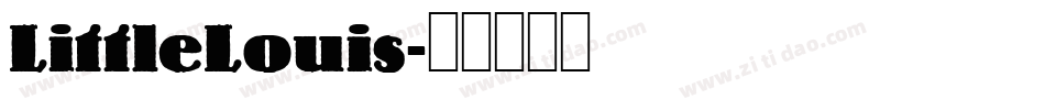 LittleLouis字体转换