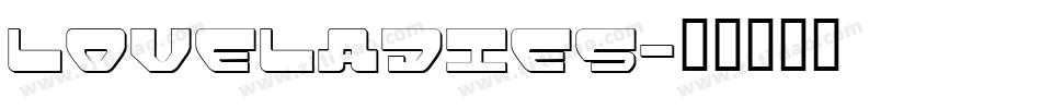 Loveladies字体转换
