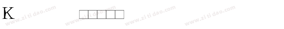 Kitsch字体转换