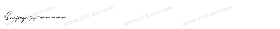 Lunafreya.zip字体转换
