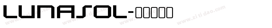 Lunasol字体转换
