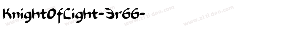 KnightOfLight-3r66字体转换