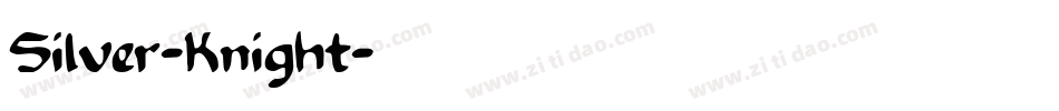 Silver-Knight字体转换