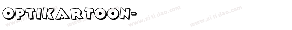 OPTIKartoon字体转换