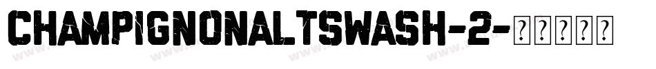 champignonaltswash-2字体转换