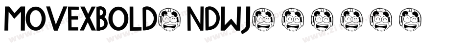 MoveXBold-ndwJ字体转换
