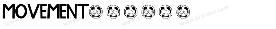 Movement字体转换