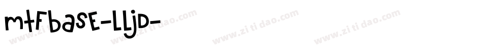 MtfBase-lLJd字体转换