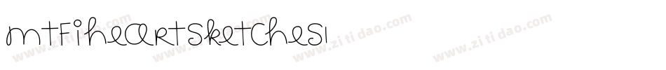 MTF-i-heart-Sketches-1字体转换