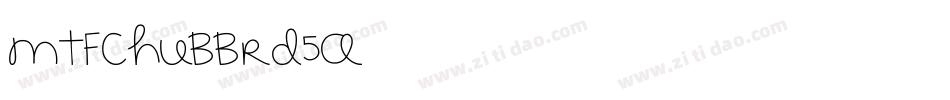 MtfChubb-Rd5A字体转换