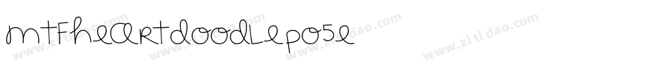 MtfHeartDoodle-Po5E字体转换