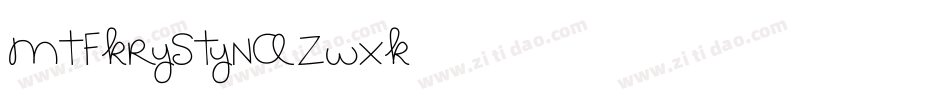 MtfKrystyna-ZWXK字体转换