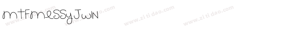 MtfMessy-Jw1n字体转换