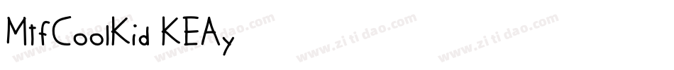 MtfCoolKid-KEAy字体转换