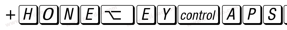 PhoneKeyCapsTwo字体转换