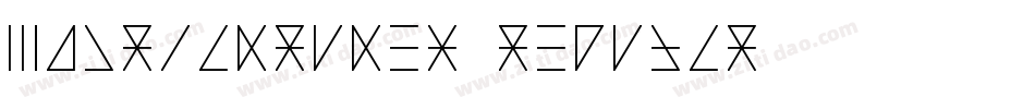 HjorianRunes-Regular字体转换