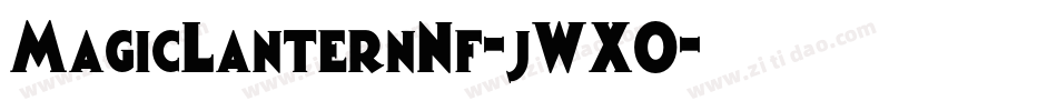 MagicLanternNf-jWXO字体转换