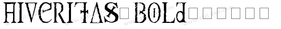 AIVeritas-Bold字体转换
