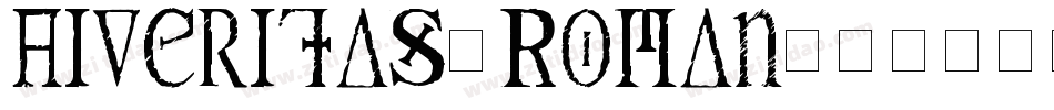AIVeritas-Roman字体转换
