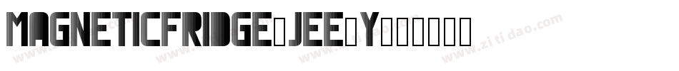 MagneticFridge-jEE1y字体转换