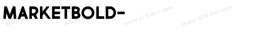 MarketBold字体转换