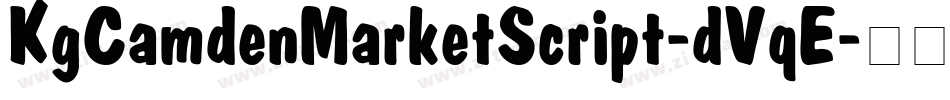 KgCamdenMarketScript-dVqE字体转换